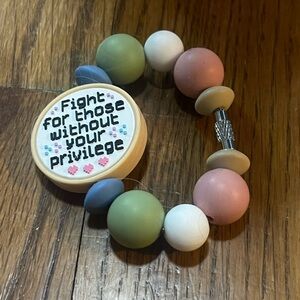 New Handmade empowering Beaded Tumbler Stanley cup handle accessory charm